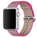 Curea iUni compatibila cu Apple Watch 1/2/3/4/5/6/7, 40mm, Nylon, Woven Strap, Electric Pink